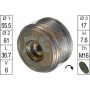 ZN5375 ERA Механізм вільного ходу генератора