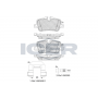 182360 ICER Комплект гальмівних колодок дисковий гальм