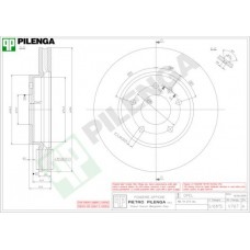 V767 PILENGA Гальмівний диск