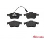 P 23 130 BREMBO Комплект гальмівних колодок дисковий гальм