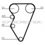 SY0708N SYNCRONIX Зубчастий ремінь