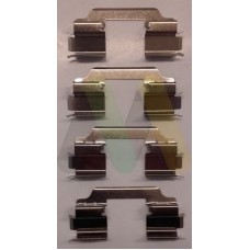 LVMK1166 MOTAQUIP Комплектуючі колодки дискового гальма