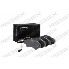 402B0711 RIDEX Комплект гальмівних колодок дисковий гальм
