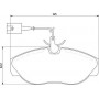 363710205170 MAGNETI MARELLI Комплект гальмівних колодок дисковий гальм