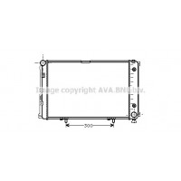 MS2061 AVA QUALITY COOLING Радіатор охолодження двигуна