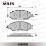 E400606 MILES Комплект гальмівних колодок дисковий гальм