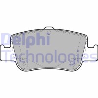LP2103 DELPHI Комплект гальмівних колодок дисковий гальм