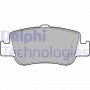 LP2103 DELPHI Комплект гальмівних колодок дисковий гальм