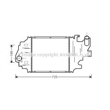 Интеркулер AVA QUALITY COOLING RTA4320