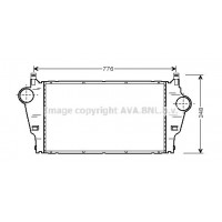 Интеркулер AVA QUALITY COOLING RTA4295