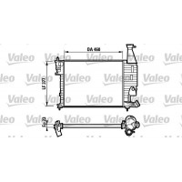 732564 VALEO Радіатор охолодження двигуна