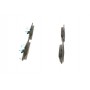 0 986 494 135 BOSCH Комплект гальмівних колодок дисковий гальм