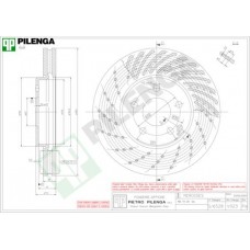 V923 PILENGA Гальмівний диск