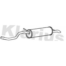 231435 KLARIUS Глушник вихлопних газів кінцевий