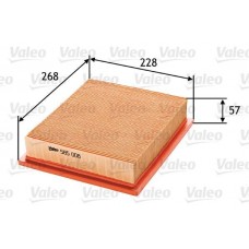 585008 VALEO Повітряний фільтр