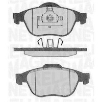 363916060383 MAGNETI MARELLI Комплект гальмівних колодок дисковий гальм