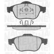 363916060383 MAGNETI MARELLI Комплект гальмівних колодок дисковий гальм