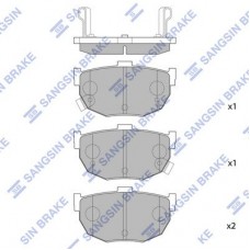 SP1062 Hi-Q Комплект гальмівних колодок дисковий гальм