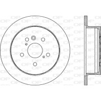 BDR2172.10 OPEN PARTS Гальмівний диск