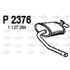 P2376 FENNO Глушник вихлопних газів кінцевий
