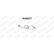 RV05277 VENEPORTE Глушник вихлопних газів кінцевий