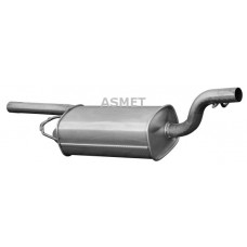07.134 ASMET Середній глушник вихлопних газів