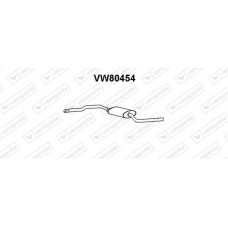 VW80454 VENEPORTE Предглушник вихлопних газів