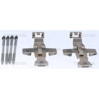 8105 291617 TRISCAN Комплектуючі колодки дискового гальма
