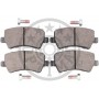 BP-12401 OPTIMAL Комплект гальмівних колодок дисковий гальм