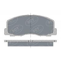 SP 117 PR SCT - MANNOL КомплеК т гальмівних колодок, дискове гальмо