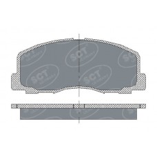 SP 117 PR SCT - MANNOL КомплеК т гальмівних колодок, дискове гальмо