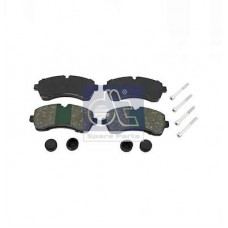 4.90939 DT Spare Parts Комплект гальмівних колодок дисковий гальм