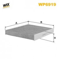 WP6919 WIX FILTERS Фільтр повітря у внутрішньому просторі