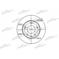 PBD2704 PATRON Гальмівний диск