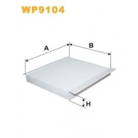 WP9104 WIX FILTERS Фільтр повітря у внутрішньому просторі