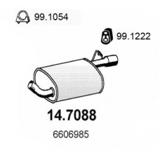 14.7088 ASSO Глушник вихлопних газів кінцевий