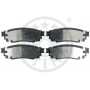 BP-12831 OPTIMAL Комплект гальмівних колодок дисковий гальм
