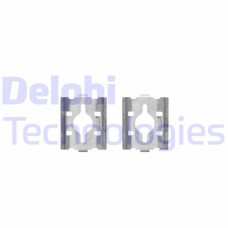 LX0328 DELPHI Комплектуючі колодки дискового гальма