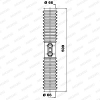 K150064 MOOG Комплект пильника рульове управління