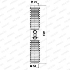 K150064 MOOG Комплект пильника рульове управління