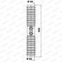 K150064 MOOG Комплект пильника рульове управління