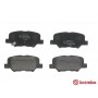 P 61 111 BREMBO Комплект гальмівних колодок дисковий гальм