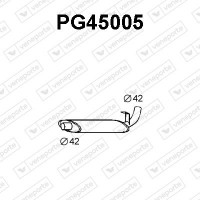 PG45005 VENEPORTE Середній глушник вихлопних газів