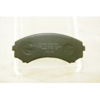 ASN-2202 AISIN Комплект гальмівних колодок дисковий гальм