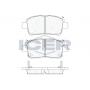181386 ICER Комплект гальмівних колодок дисковий гальм