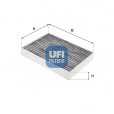 54.257.00 UFI Фільтр повітря у внутрішньому просторі
