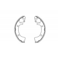 KBS-3410 KAVO PARTS Комплект гальмівних колодок