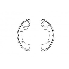 KBS-3410 KAVO PARTS Комплект гальмівних колодок