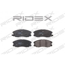 402B0209 RIDEX КомплеК т гальмівних колодок, дискове гальмо