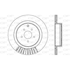 BDR2780.20 OPEN PARTS Гальмівний диск